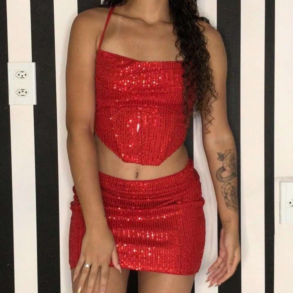 Cider sequin top